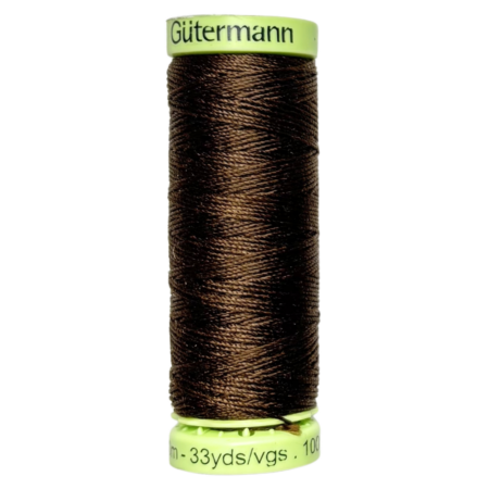 Gutermann Top Stitch Sytråd - Kastanjebrun 694, 30m