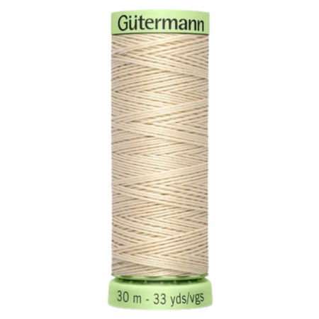 Gutermann Top Stitch Sytråd - Natur 169, 30m