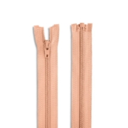 Nylon Coil Jacket Zipper - Peach (521)