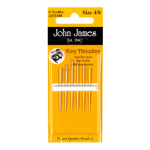Synåler John James Easy Threading Str. 4/8