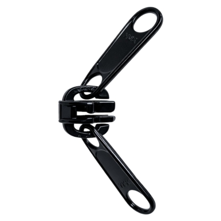 YKK Dobbel Glider #10C - Svart