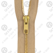 YKK Metall Glidelås 5u, Delbar - 573 Beige